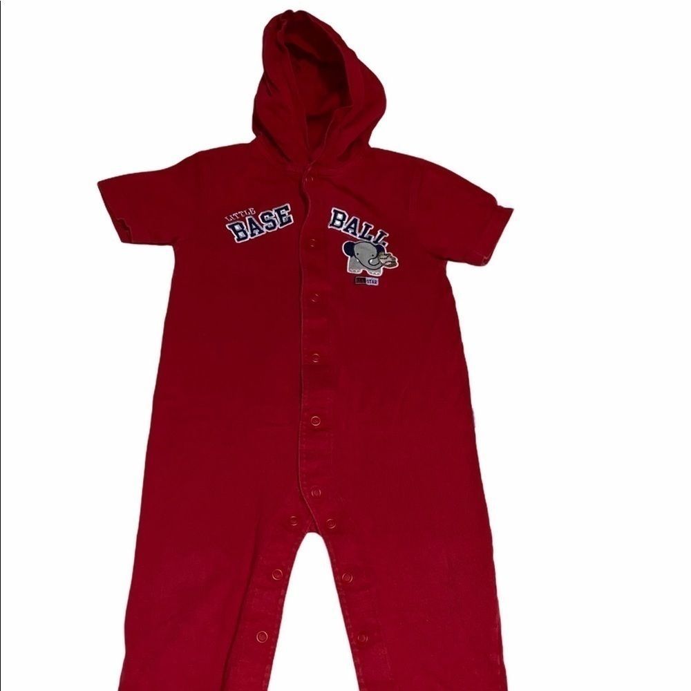 Carter’s Boy’s Baseball Romper Size 24 Months
